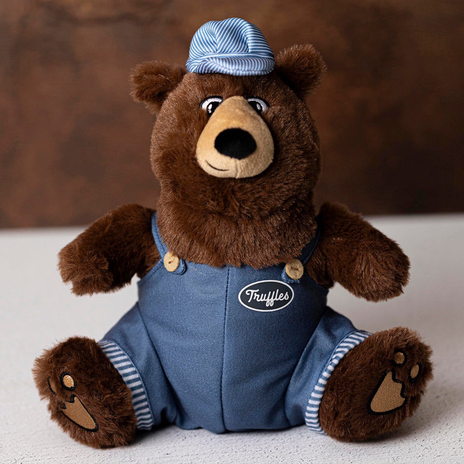 "Truffles" plush bear, Rocky Mountain Chocolate Factory