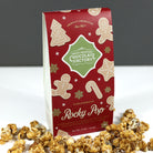 Gingerbread Rocky Pop packaging front and popcorn