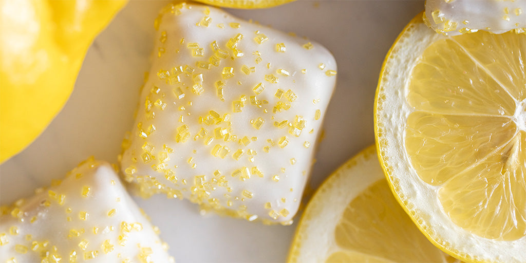luxury lemon toffee, Rocky Mountain Chocolate Factory