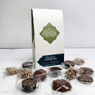 Individually wrapped Pecan Bears™, Peanut Butter Pails™, and English Toffee nuggets, by Rocky Mountain Chocolate Factory