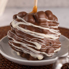 Handcrafted Rocky Road Caramel Apple, premium caramel apples, Rocky Mountain Chocolate Factory